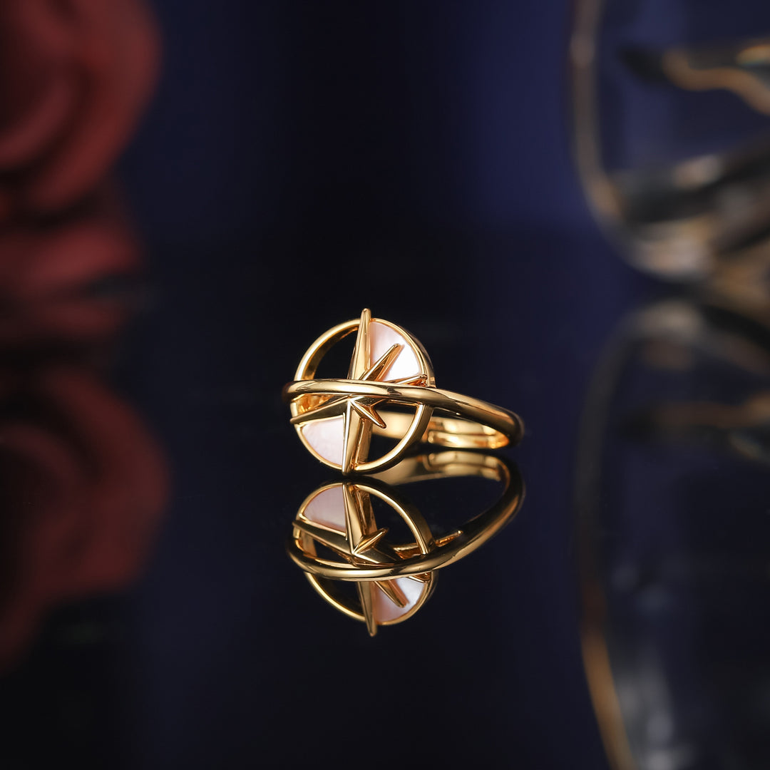 Sphere North Star Ring