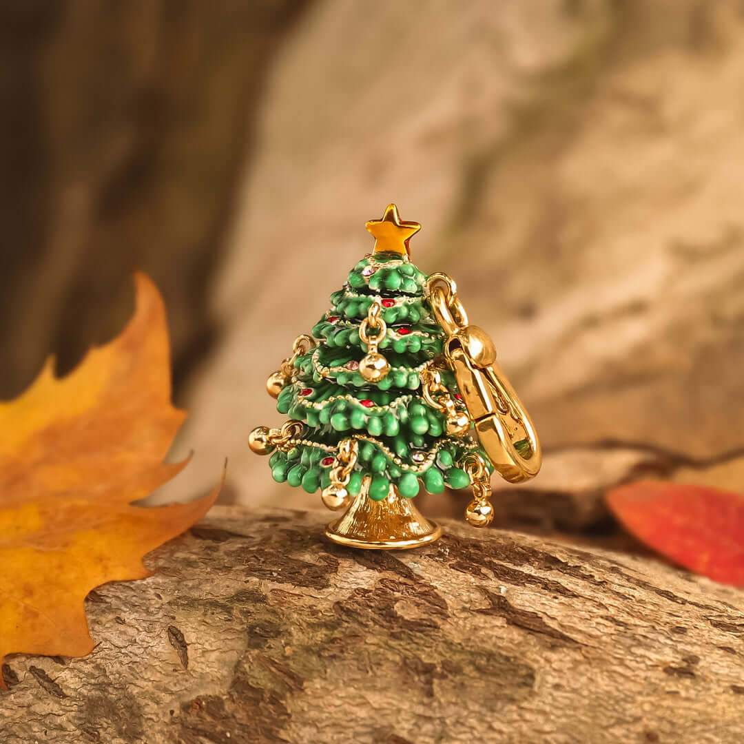 Christmas Tree Locket Pendant