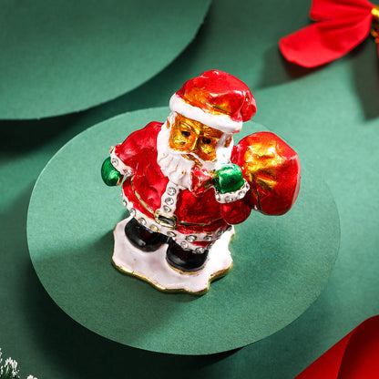 Santa Trinket Box