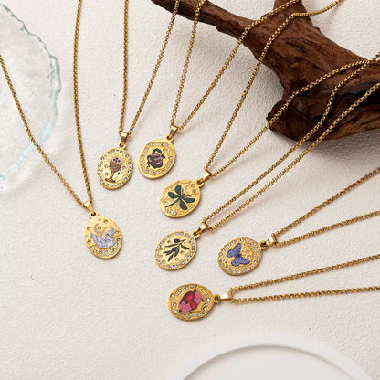 Tarot Card Pendant Necklace