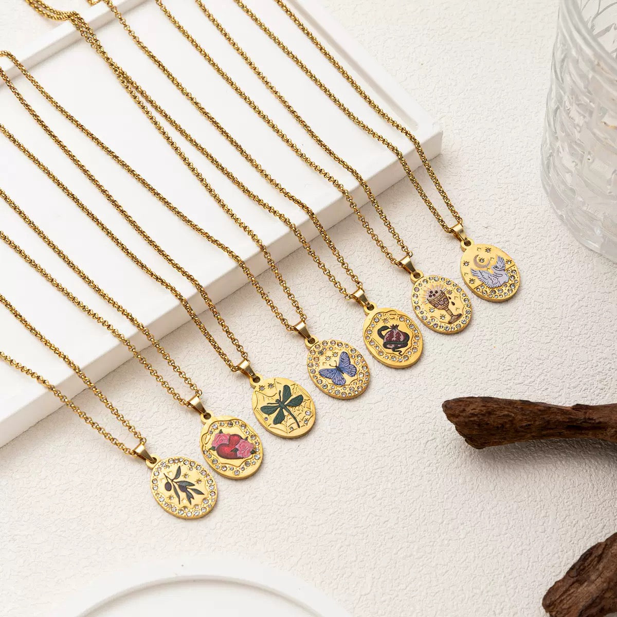 Tarot Card Pendant Necklace