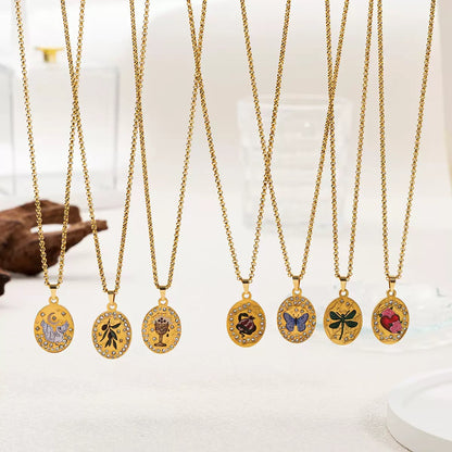 Tarot Card Pendant Necklace