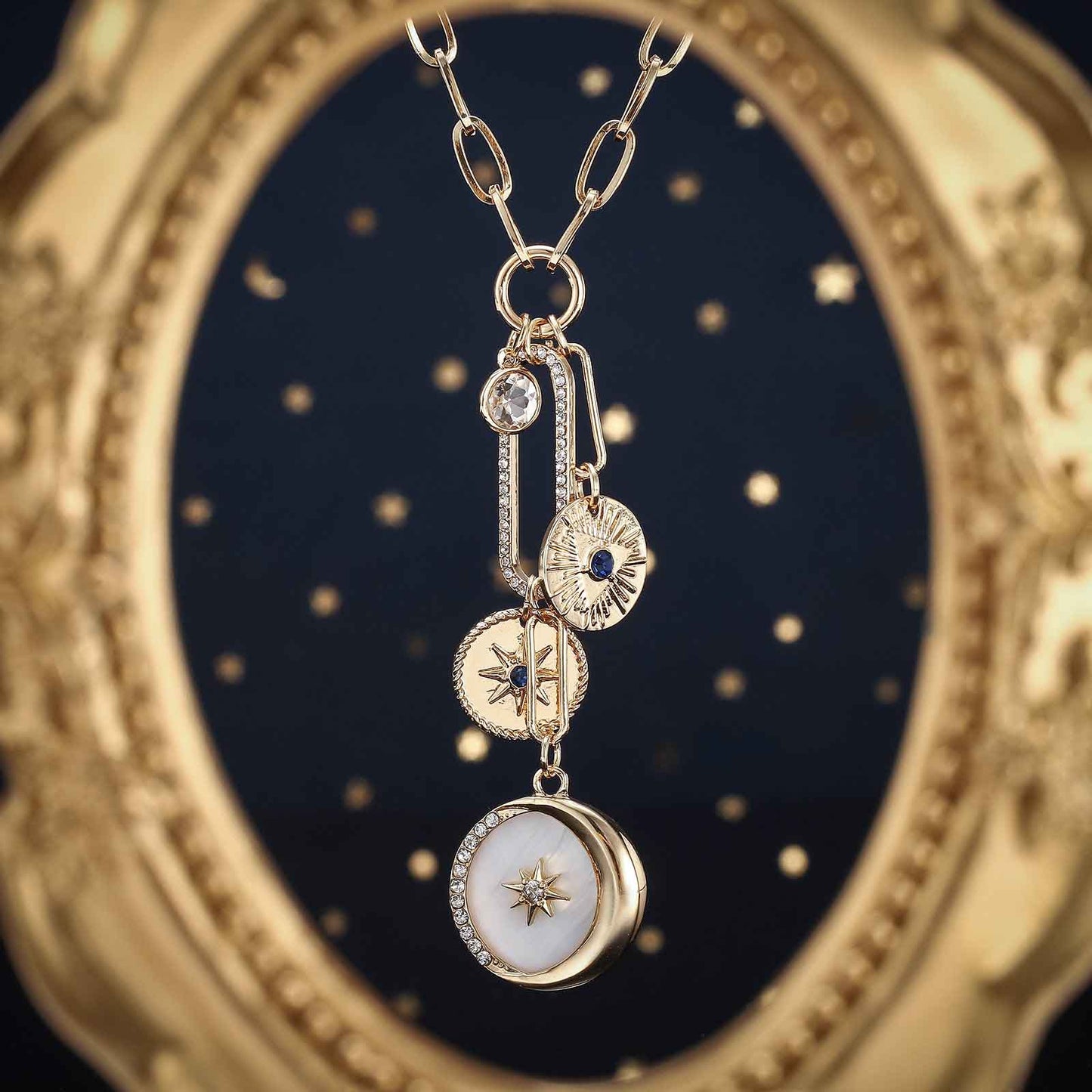 Star Moon Necklace