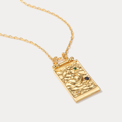 Starry Moon Night Necklace