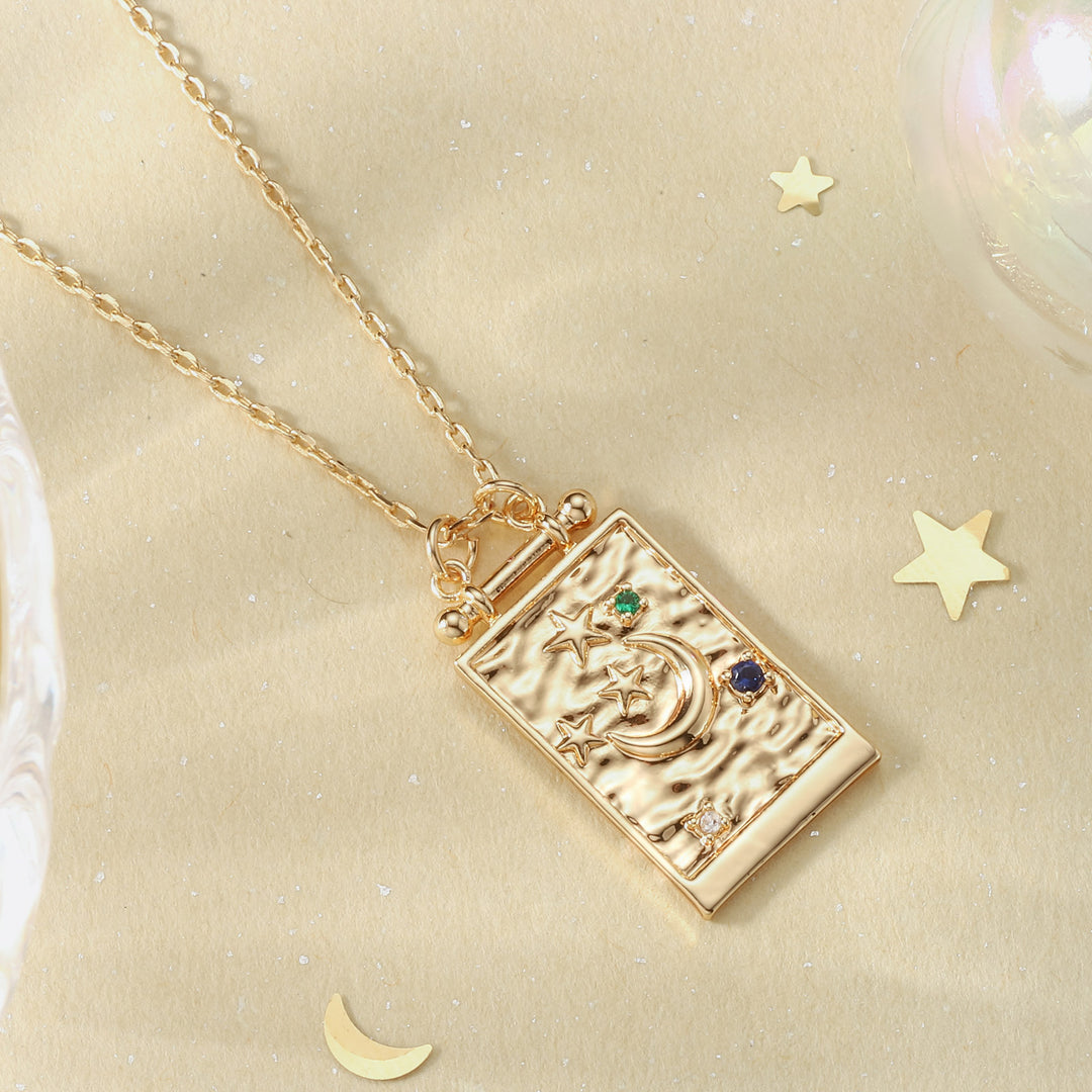 Starry Moon Night Necklace