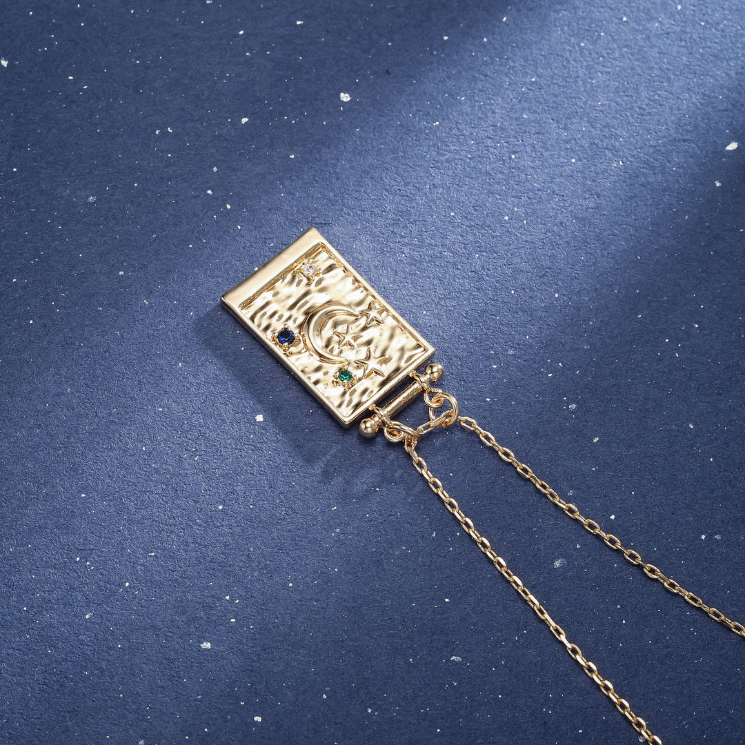 Starry Moon Night Necklace