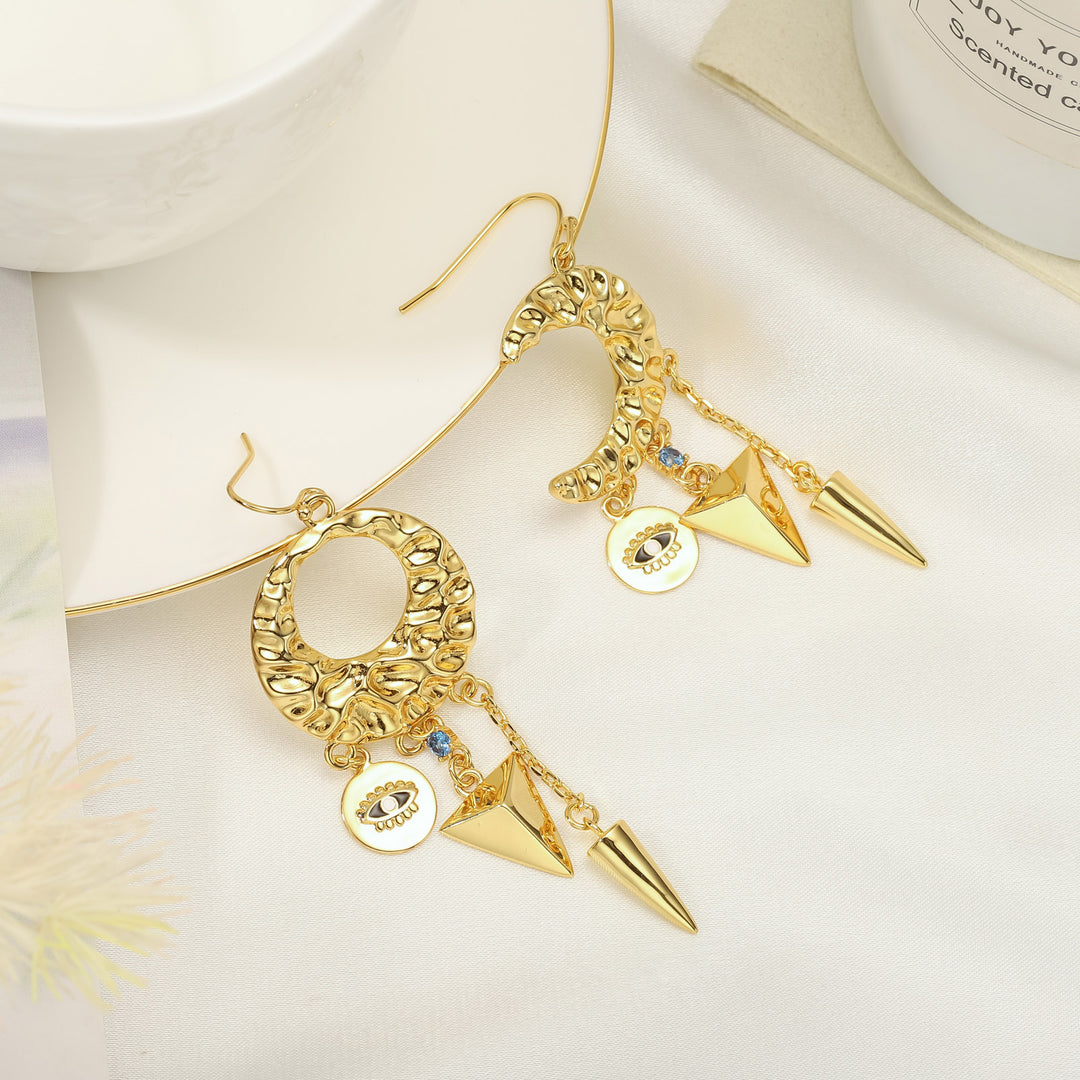 Cosmic Evil Eye Earrings