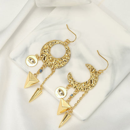 Cosmic Evil Eye Earrings
