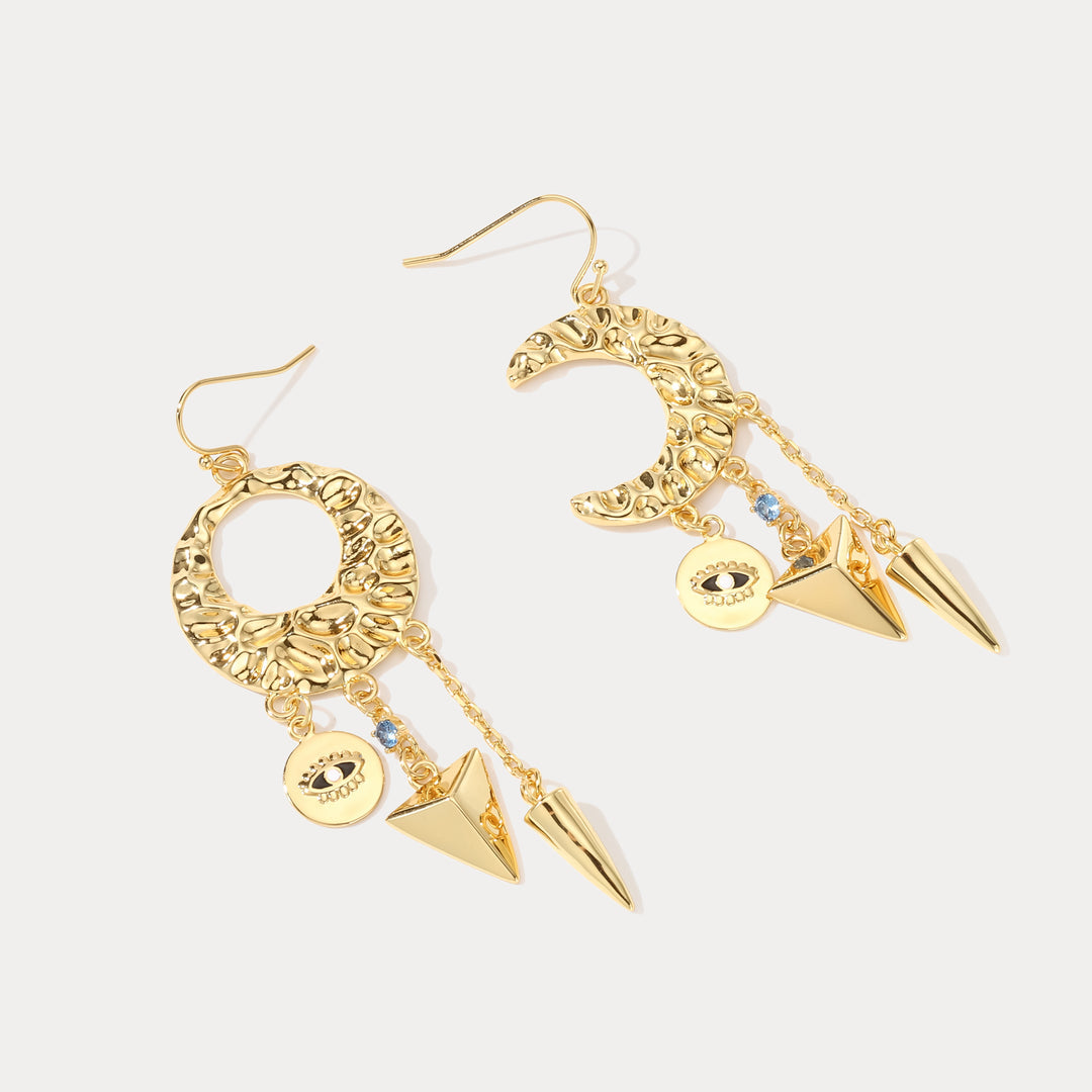 Cosmic Evil Eye Earrings