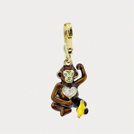 Monkey Charm Pendant
