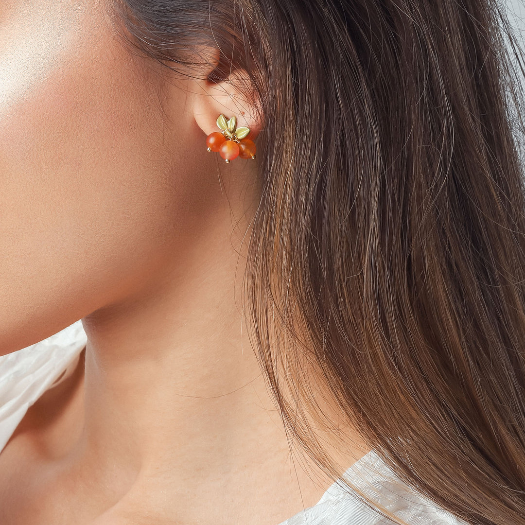 Berry Stud Earrings