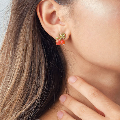 Berry Stud Earrings