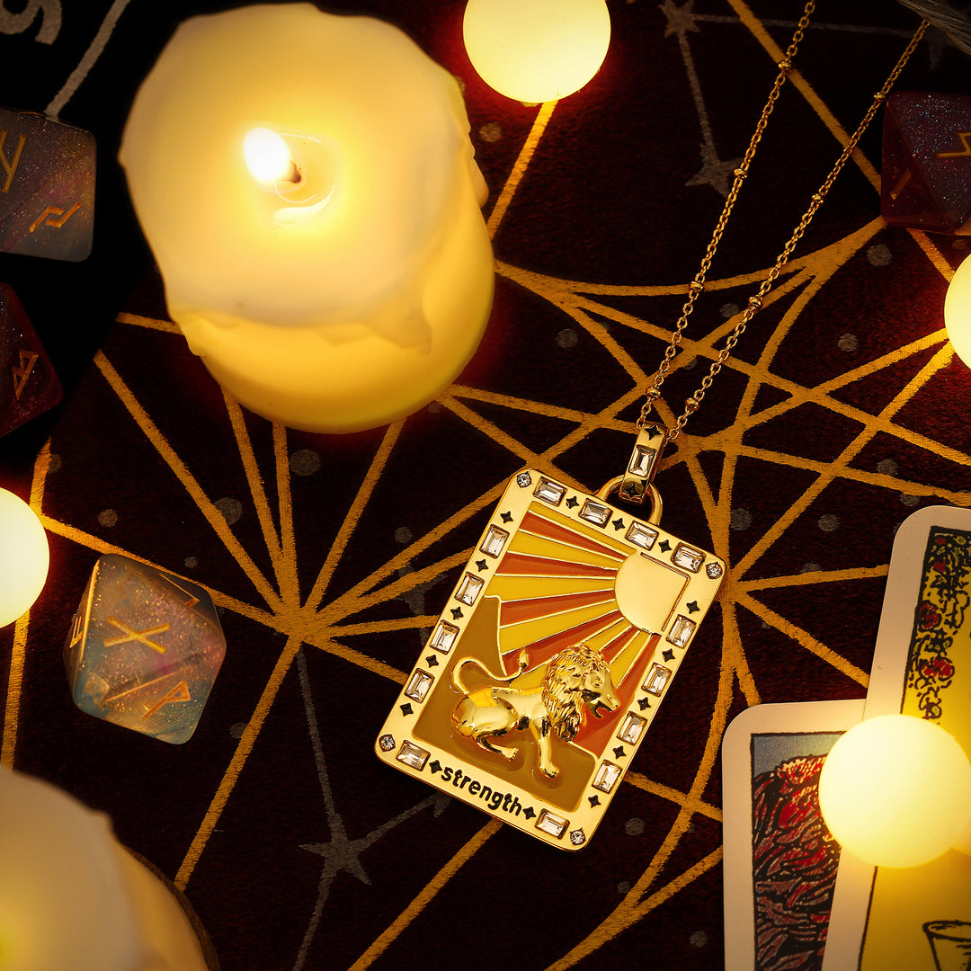 Strength Tarot Necklace