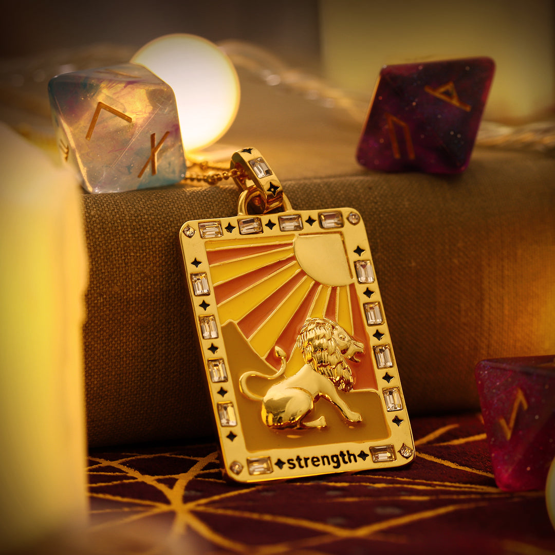 Strength Tarot Necklace
