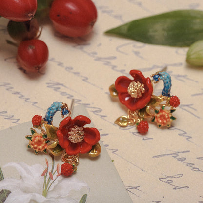 Peony Earrings