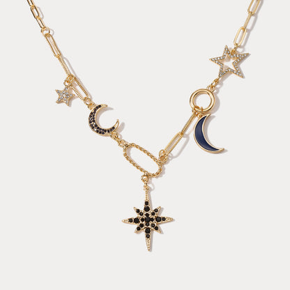 Moon Star Necklace