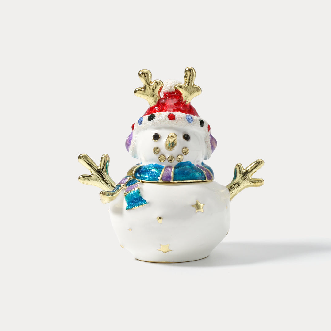 Snowman Trinket Box