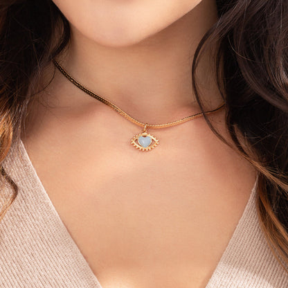 Eye Jade Necklace