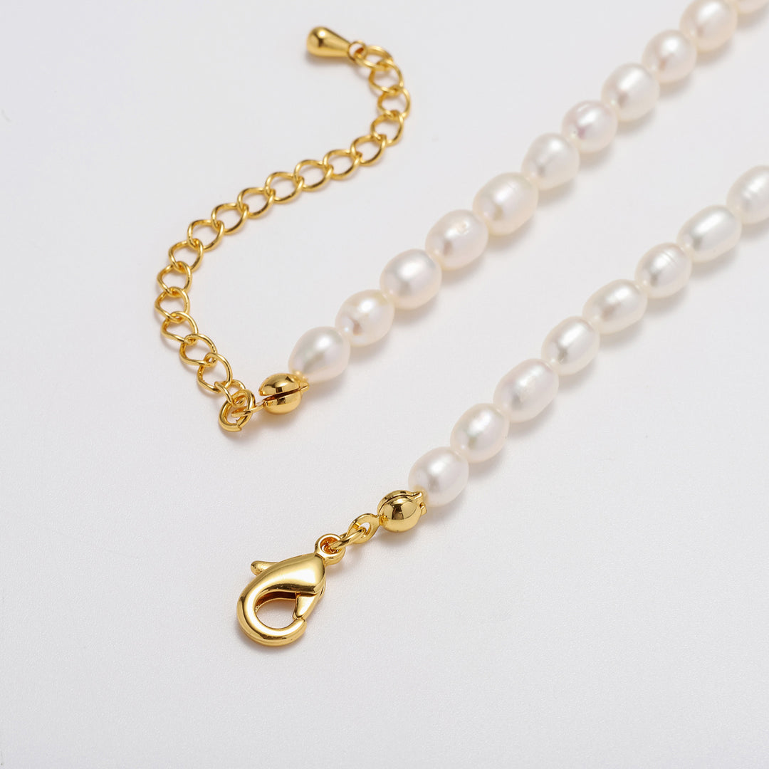 Rose Pearl Necklace