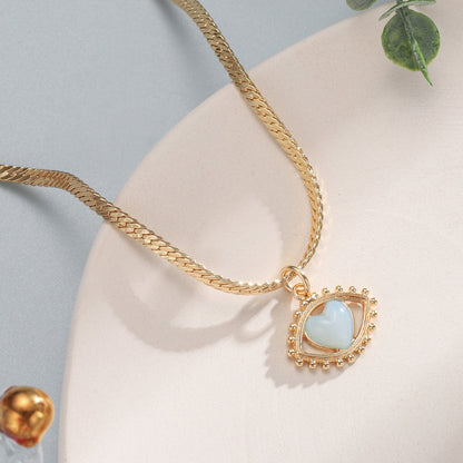 Eye Jade Necklace