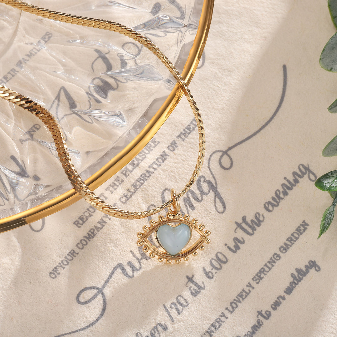 Eye Jade Necklace