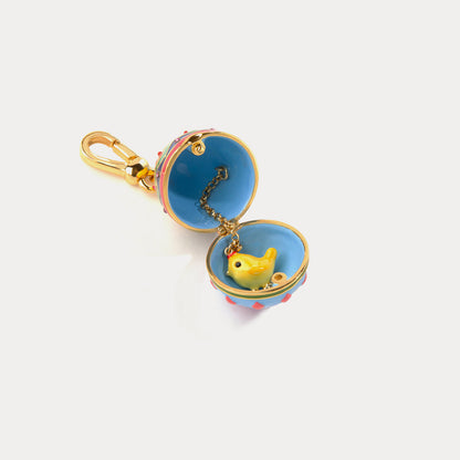 Chick Easter Egg Locket Pendant