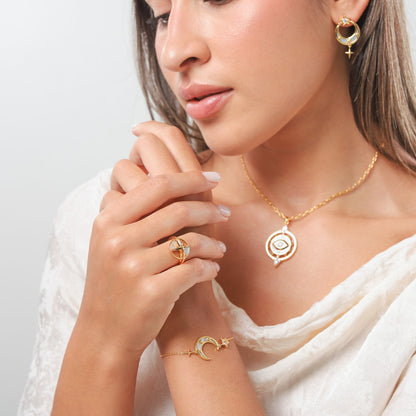 Sphere North Star Ring