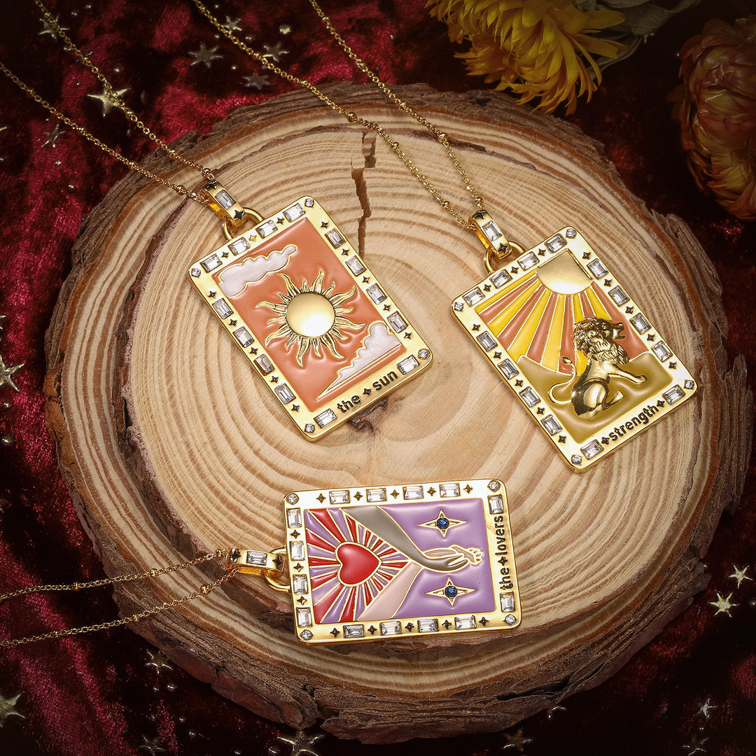 Strength Tarot Necklace