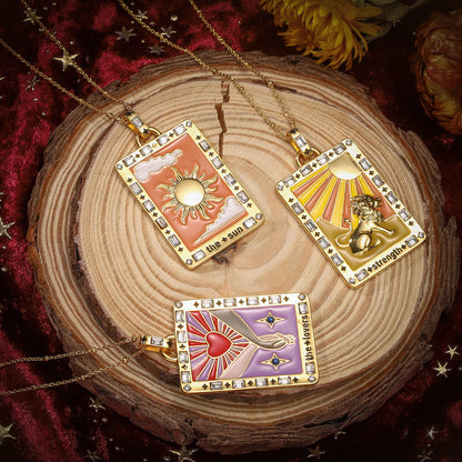 Strength Tarot Necklace