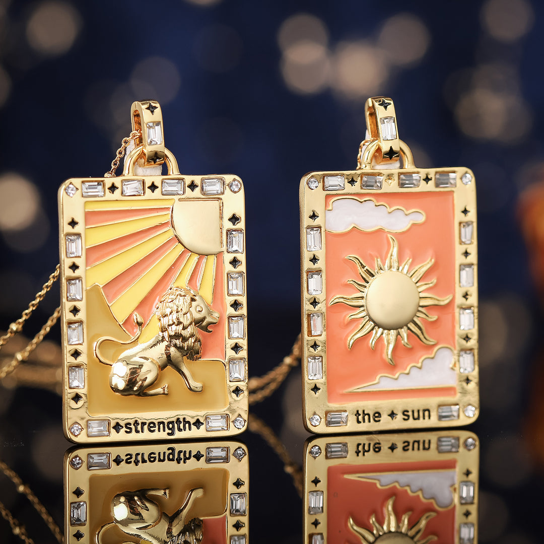 Strength Tarot Necklace