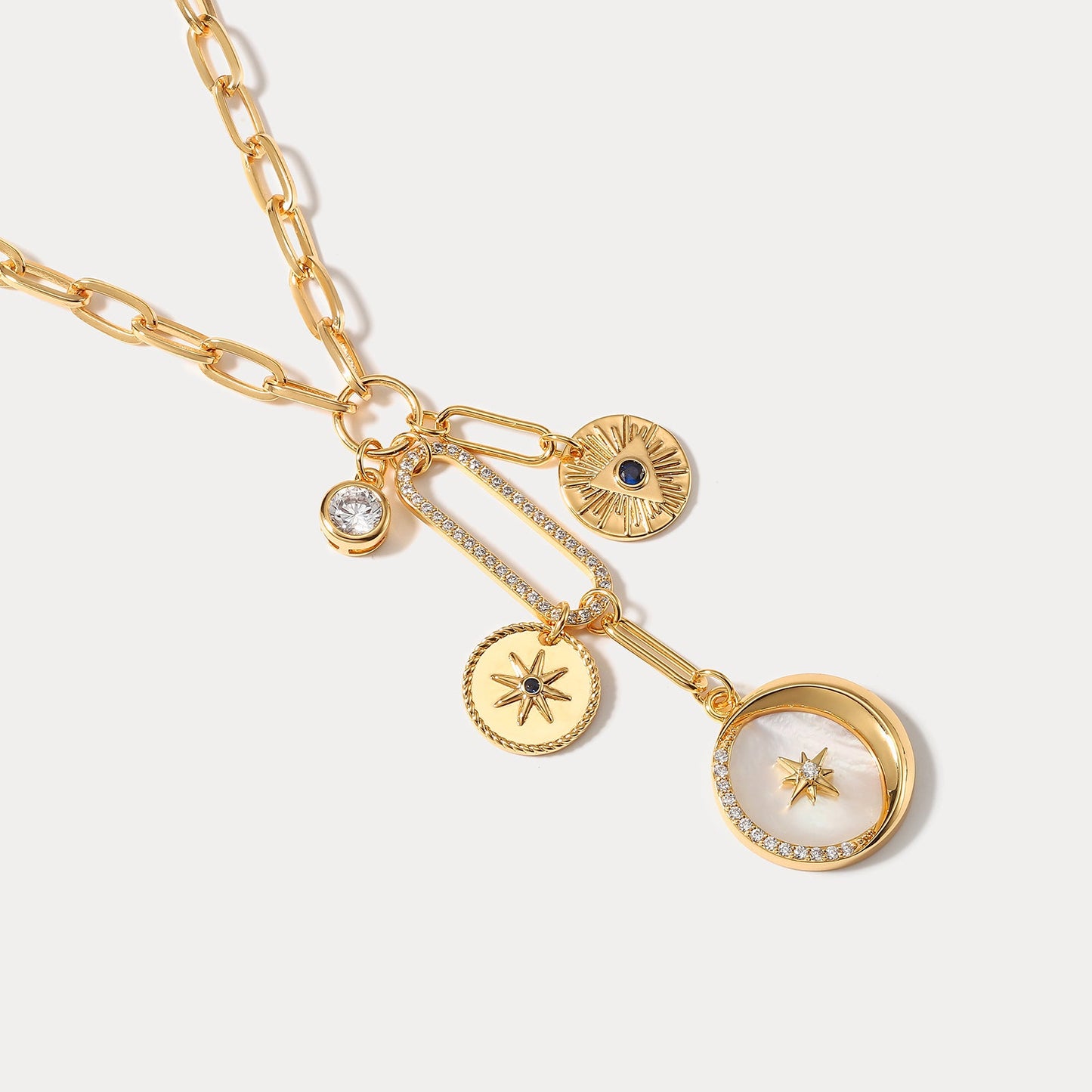 Star Moon Necklace