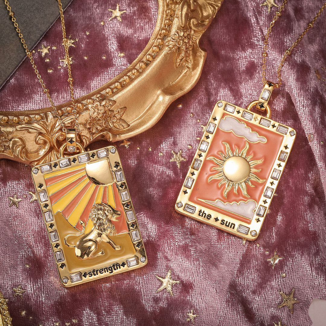 Strength Tarot Necklace
