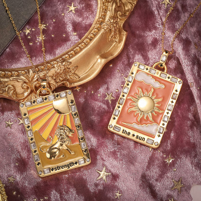 Strength Tarot Necklace