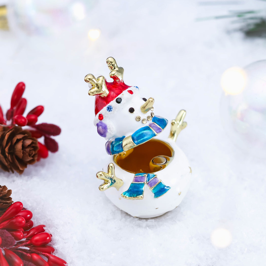 Snowman Trinket Box