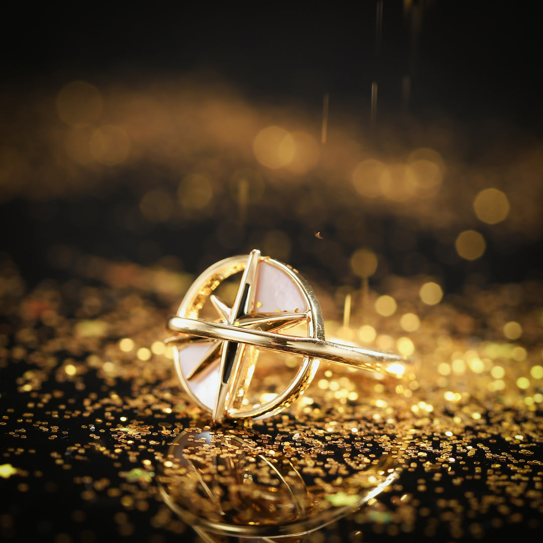 Sphere North Star Ring