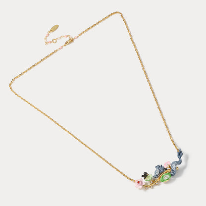 Dragon Lotus Necklace