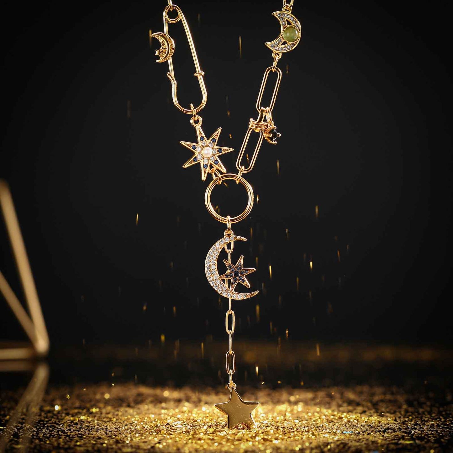 Guardian of the Stars and Moon Necklace