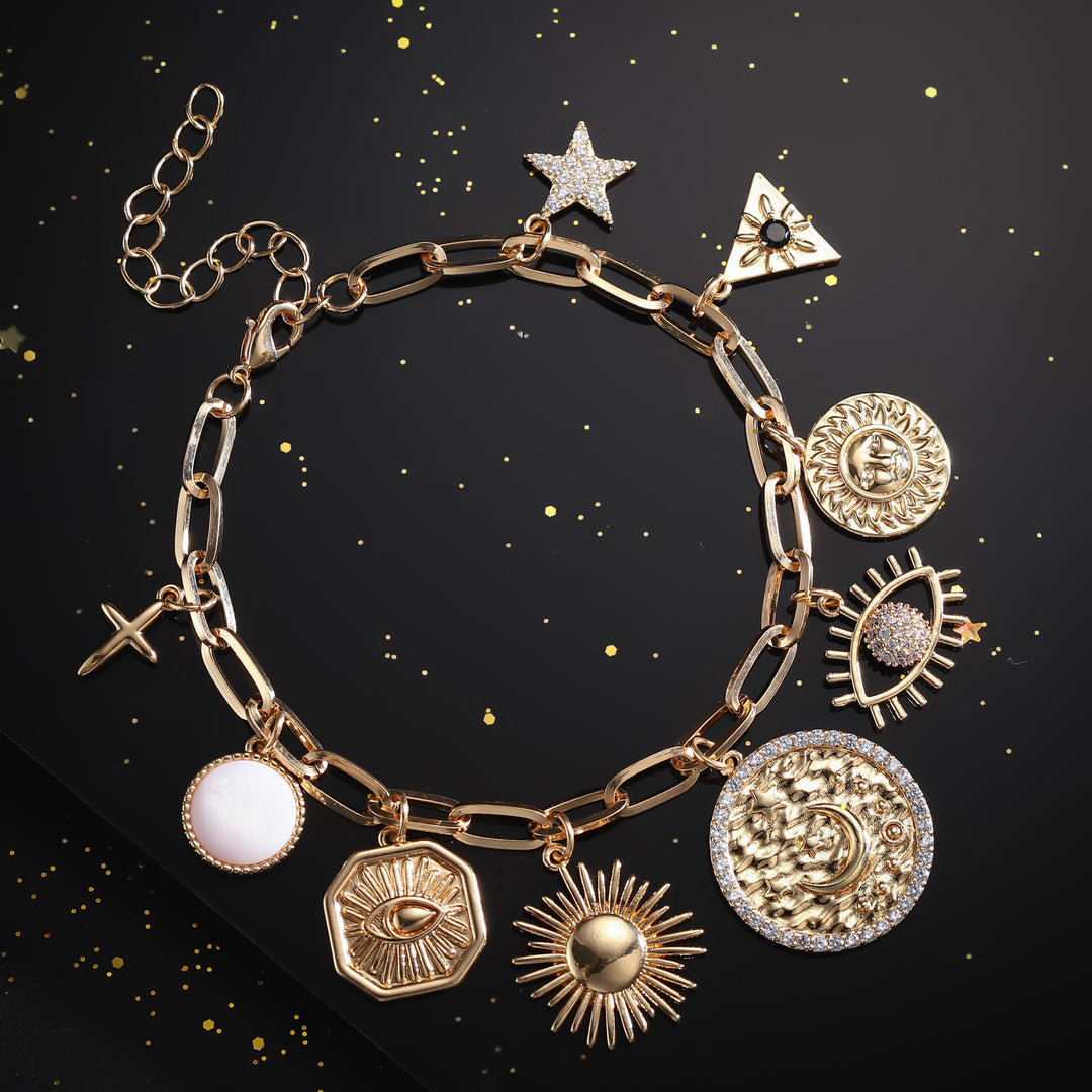 Celestial Evil Eye Bracelet