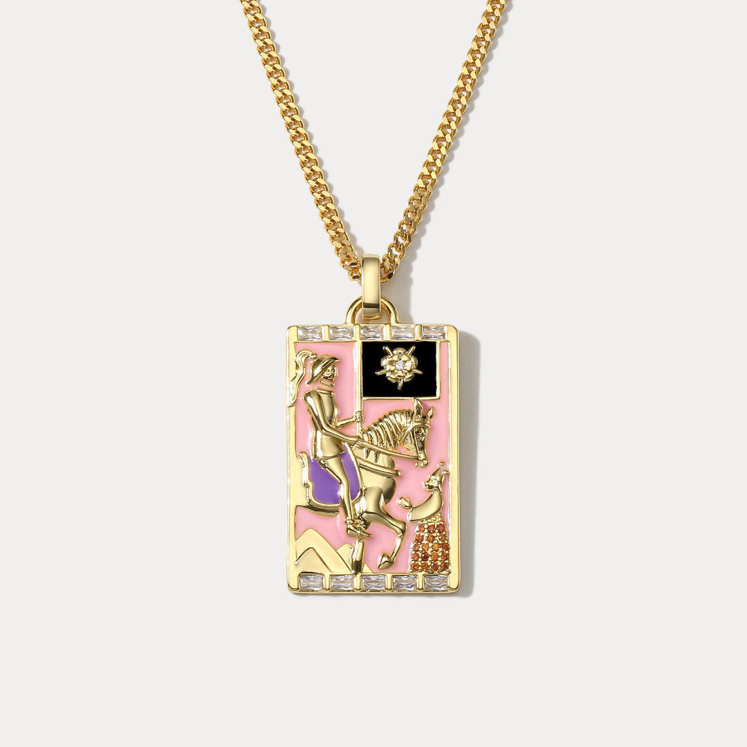 Tarot Card Necklace