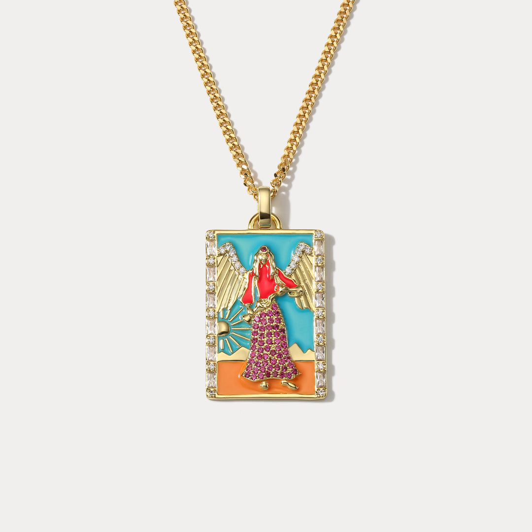 Tarot Card Necklace