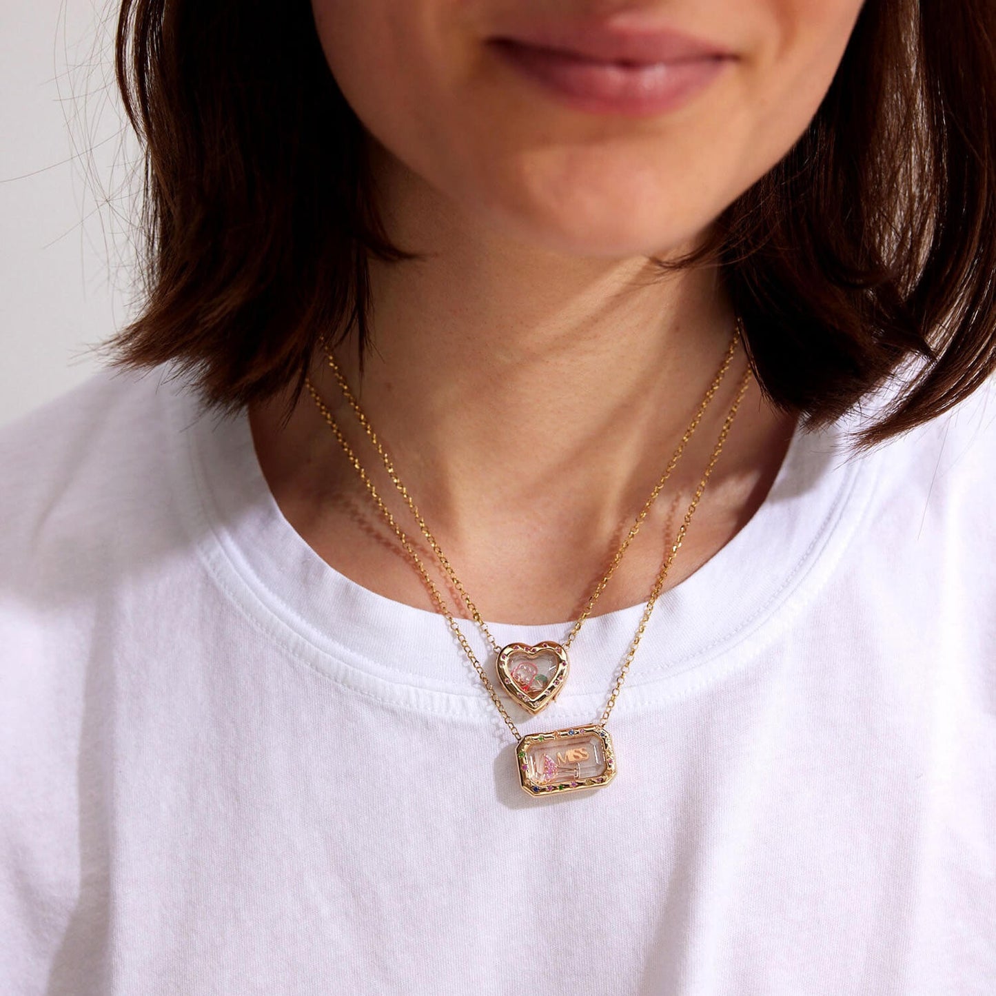 Build-Your-Own Charm Box Pendant Necklace