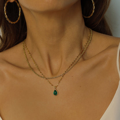 Teardrop Turquoise Necklace