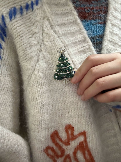 Christmas Tree Brooch