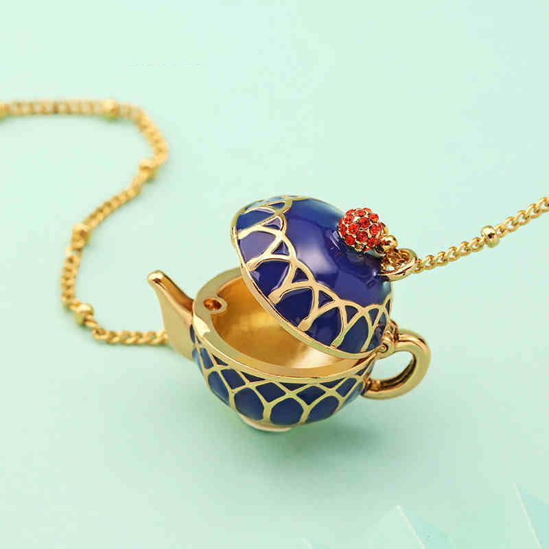 Teapot Necklace