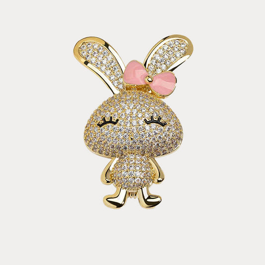 Rabbit Brooch