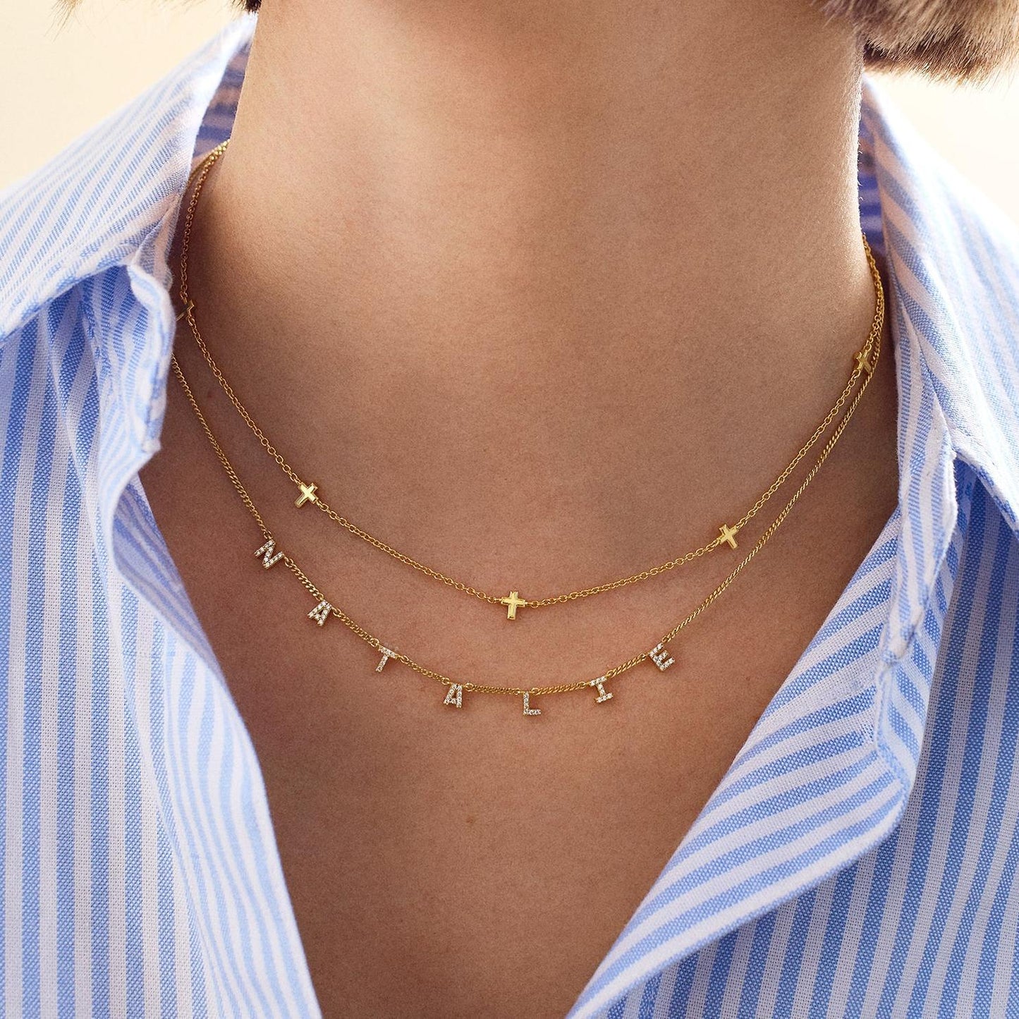 Vintage Clavicle Necklace
