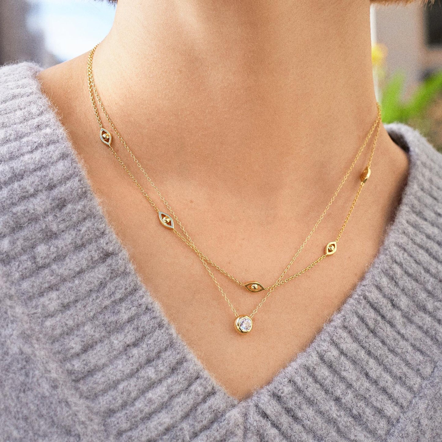 Vintage Clavicle Necklace