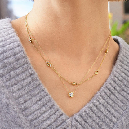Vintage Clavicle Necklace