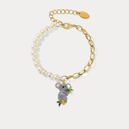 Koala Pearl Bracelet