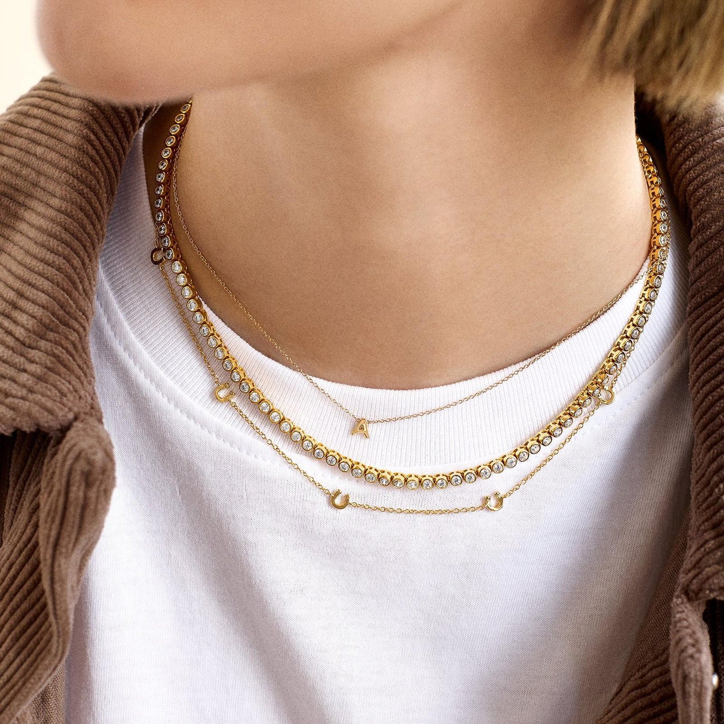 Vintage Clavicle Necklace